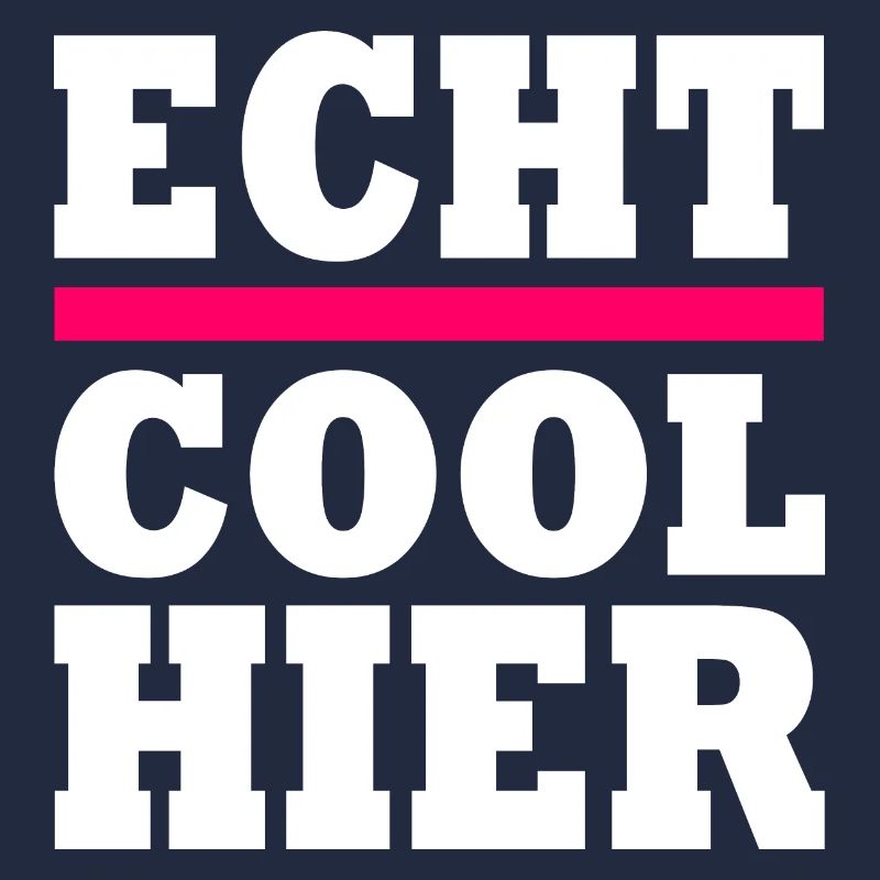 Echt cool hier