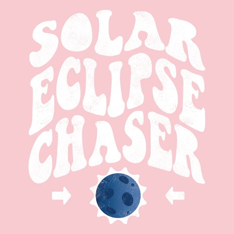 Solar eclipse chaser white