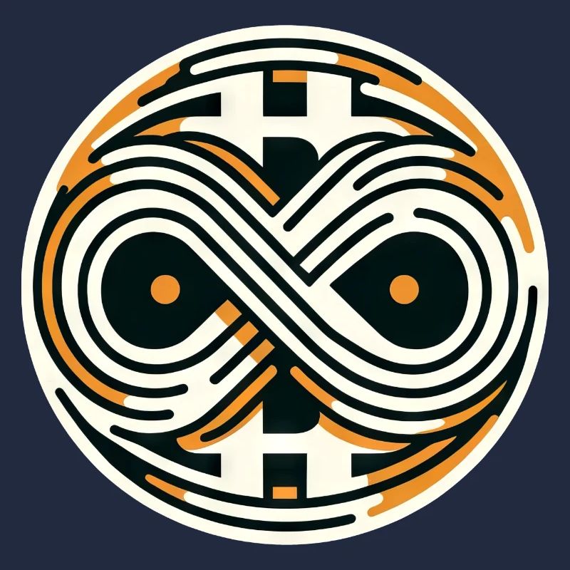 Bitcoin Symbol Infinite Value 21 Million