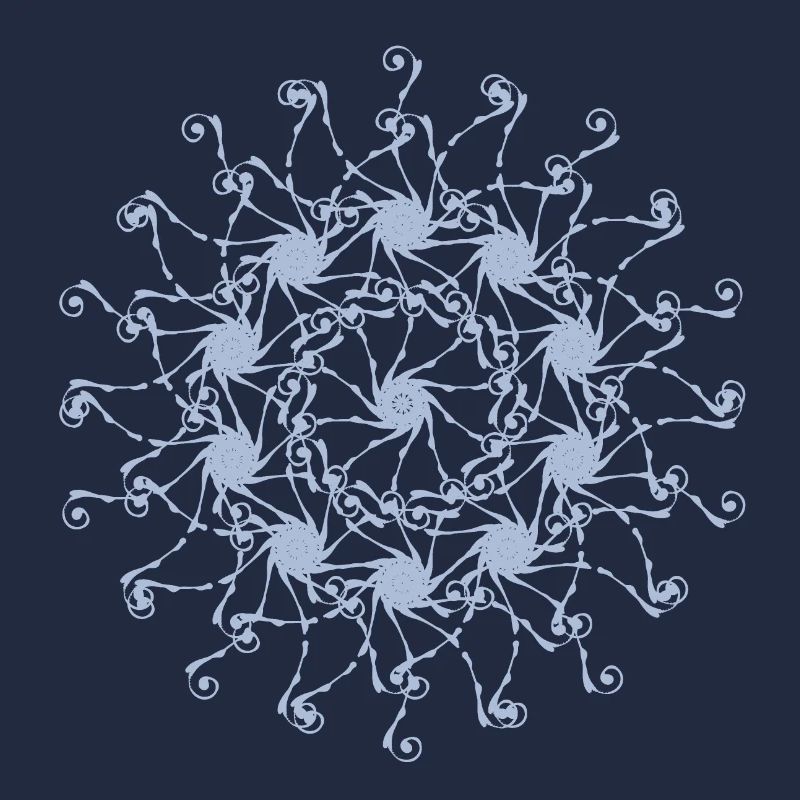 Mandala | Random patterns rotated