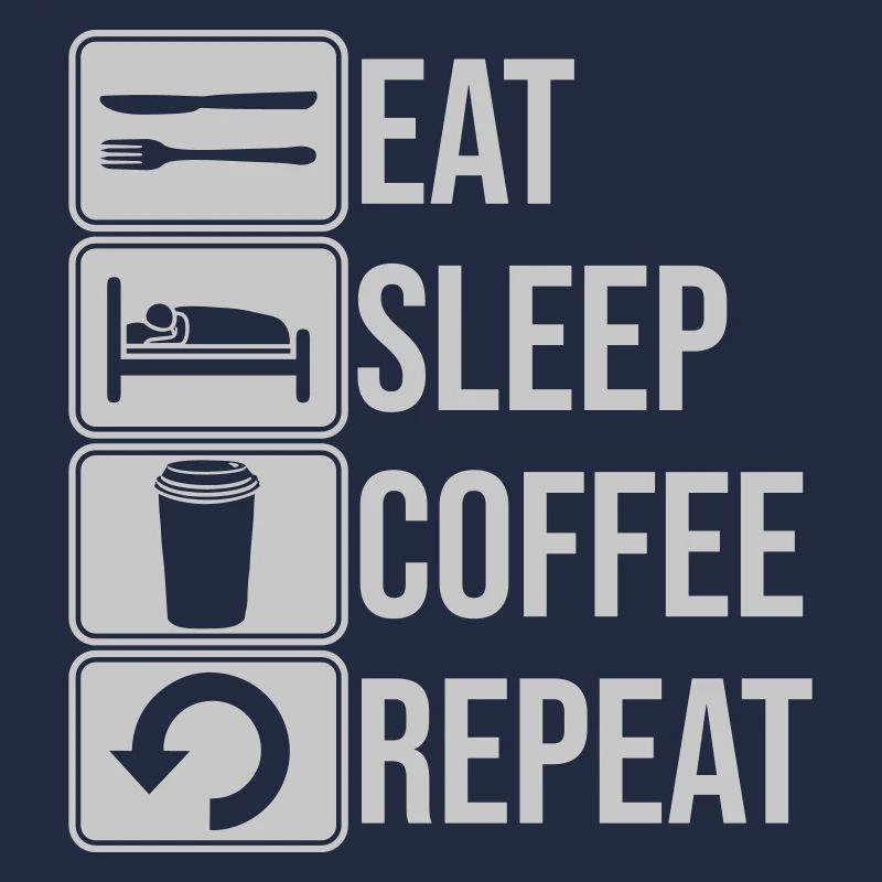 Repeat coffee daily