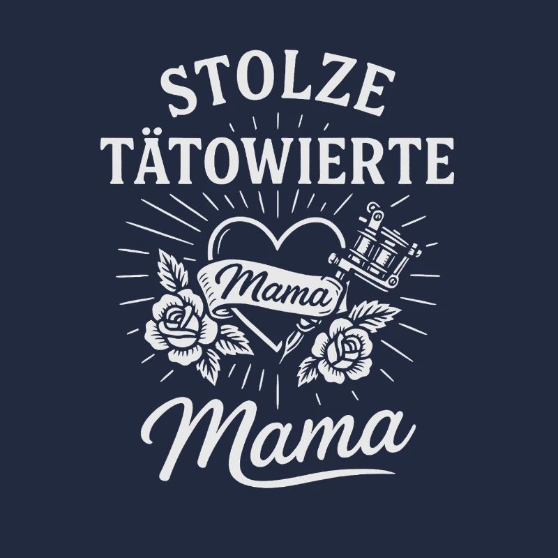 Fière maman tatouée – Conception de tatouage pour les mères