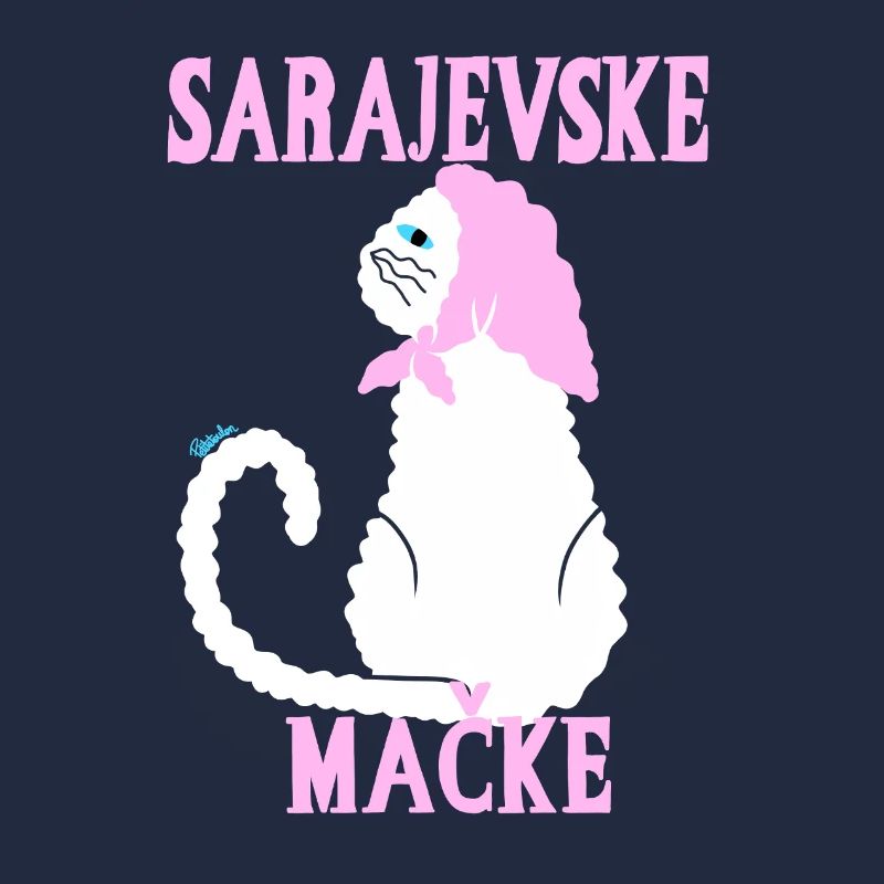 Pastel cat Sarajevo