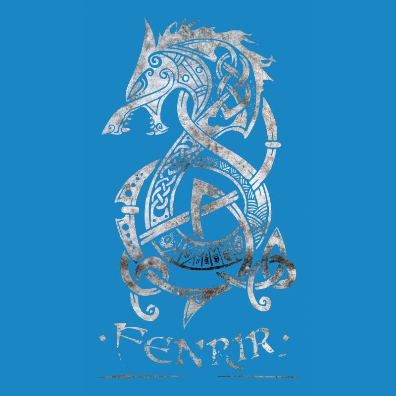 Fenrir Wolf - Oldstyle Walhalla Design