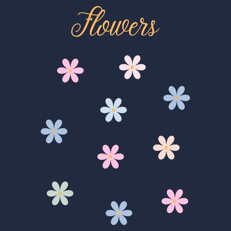 Pastel Blossom Magic : Design floral élégant