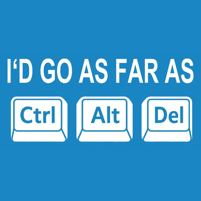 Programmer Shortcut Geek IT Support Computer Ta