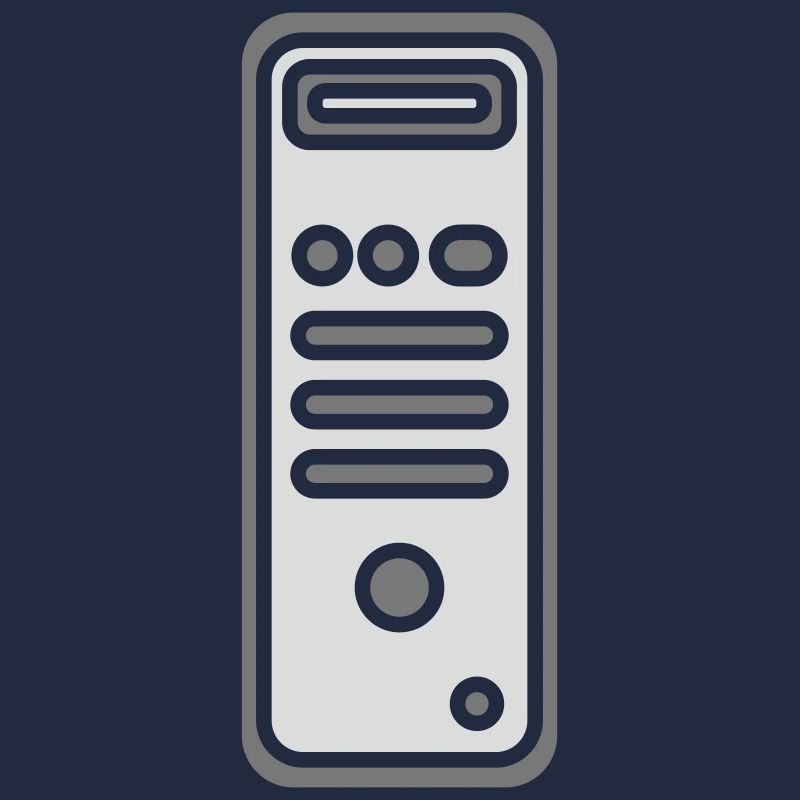 Icon Logo Gehäuse Computer