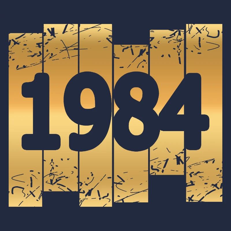 Gold-coloured 1984