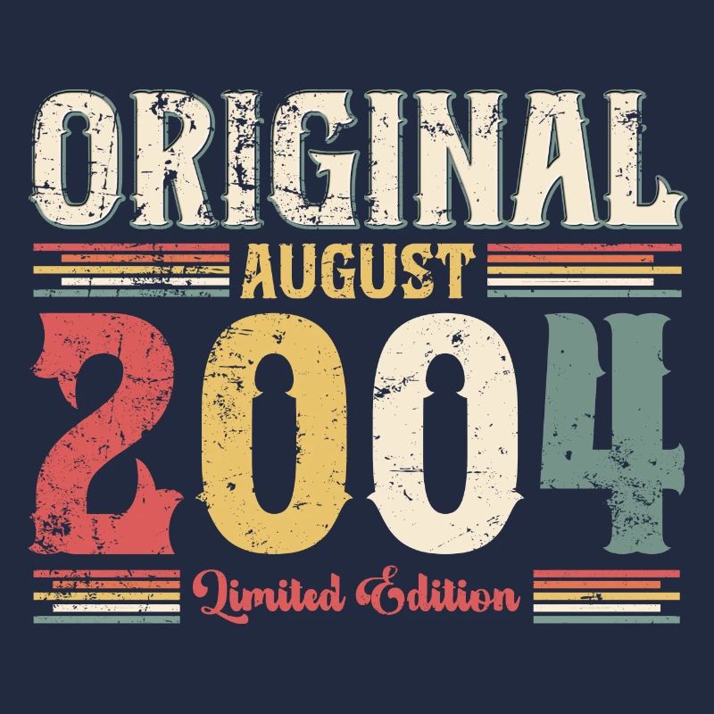 20th Birthday Original August 2004 Year 2004