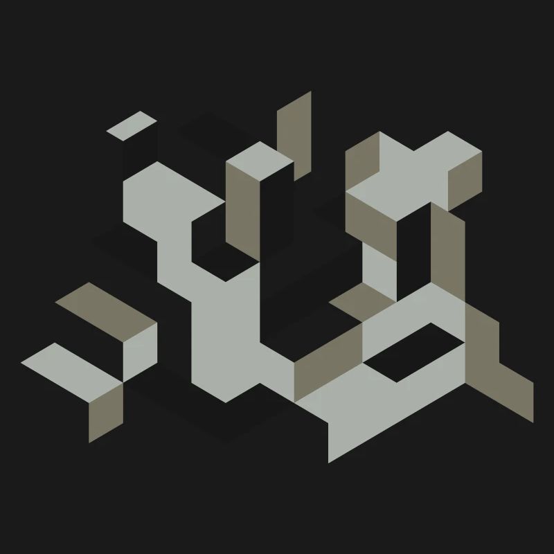 Perspective Construction Cube Dyeing Yourself Labyrinth 3D