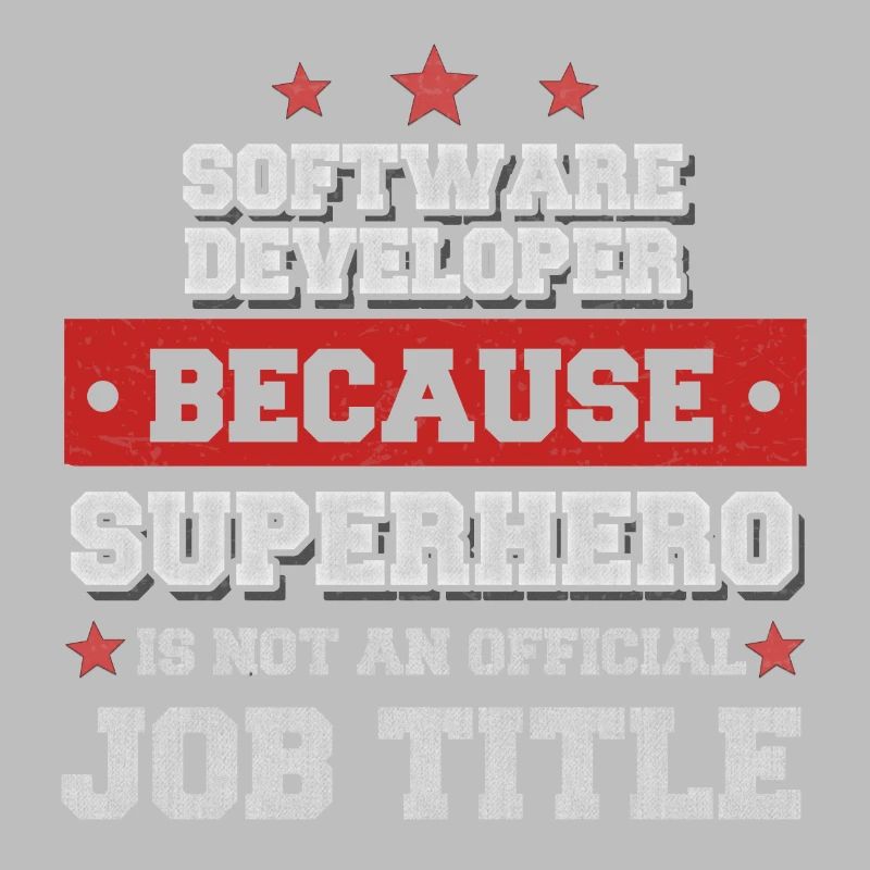 Software Developer Superhero Shirt