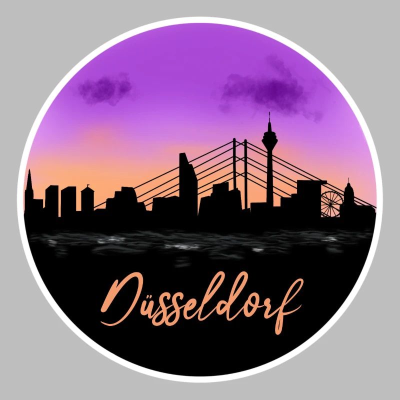 Düsseldorf Fine Skyline