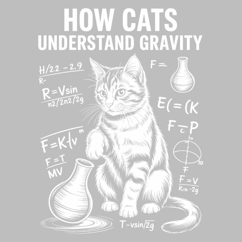 Physics Cats Sayings Math Joke Physics Gift