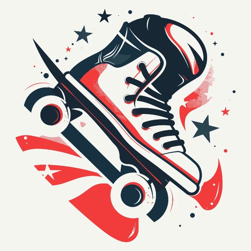 Roller Skates Drawing