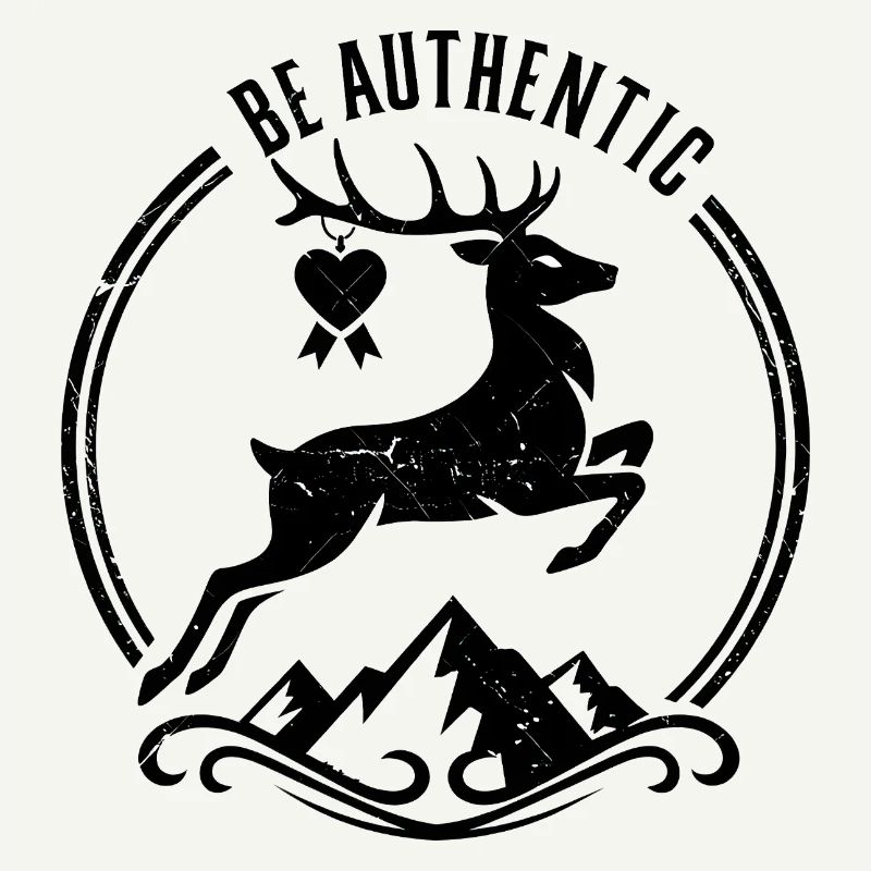 Cerf bondissant