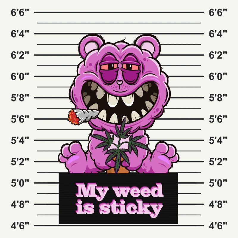 Mon herbe est collante