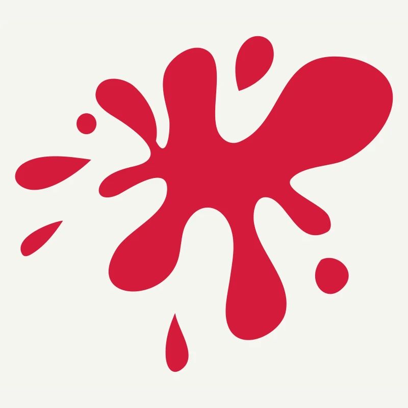 Red Paint Splash