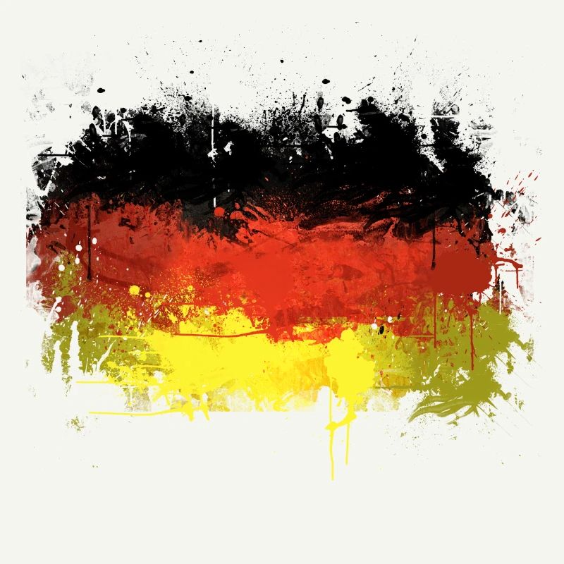 Drapeau allemand Graffiti