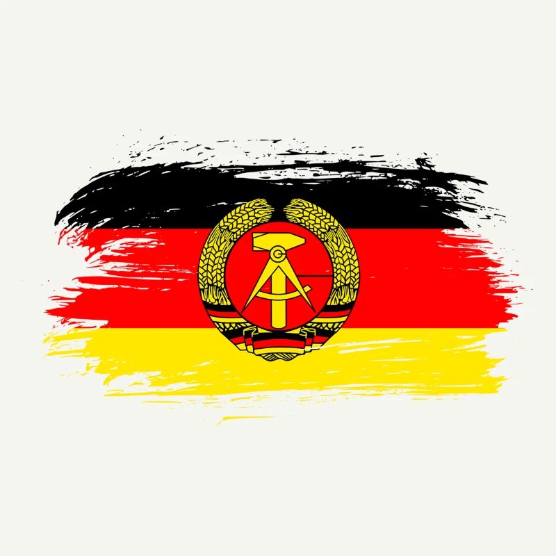 DDR Flaggen Design / Geschenkidee
