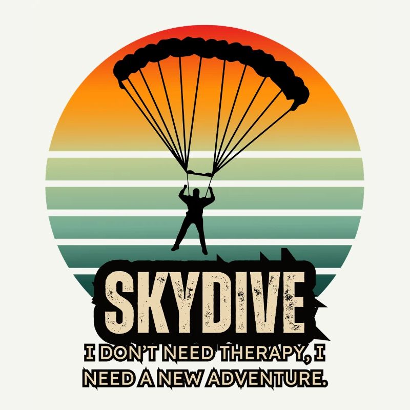 Conception de parachute d’aventure en parachute