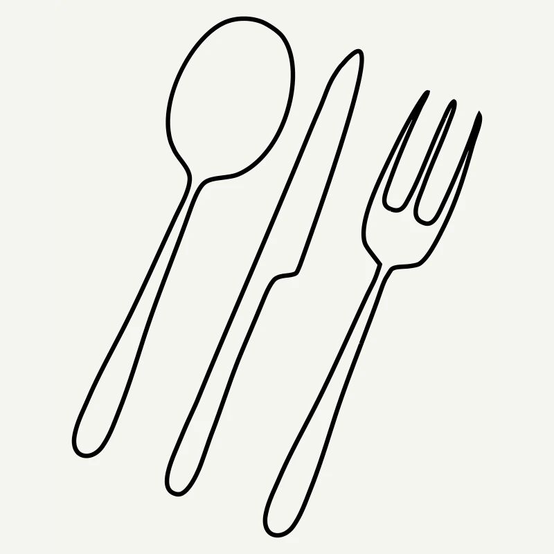 Cutlery Fork Spoon
