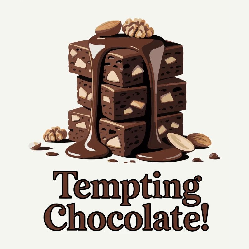 Tempting Chocolate Stack