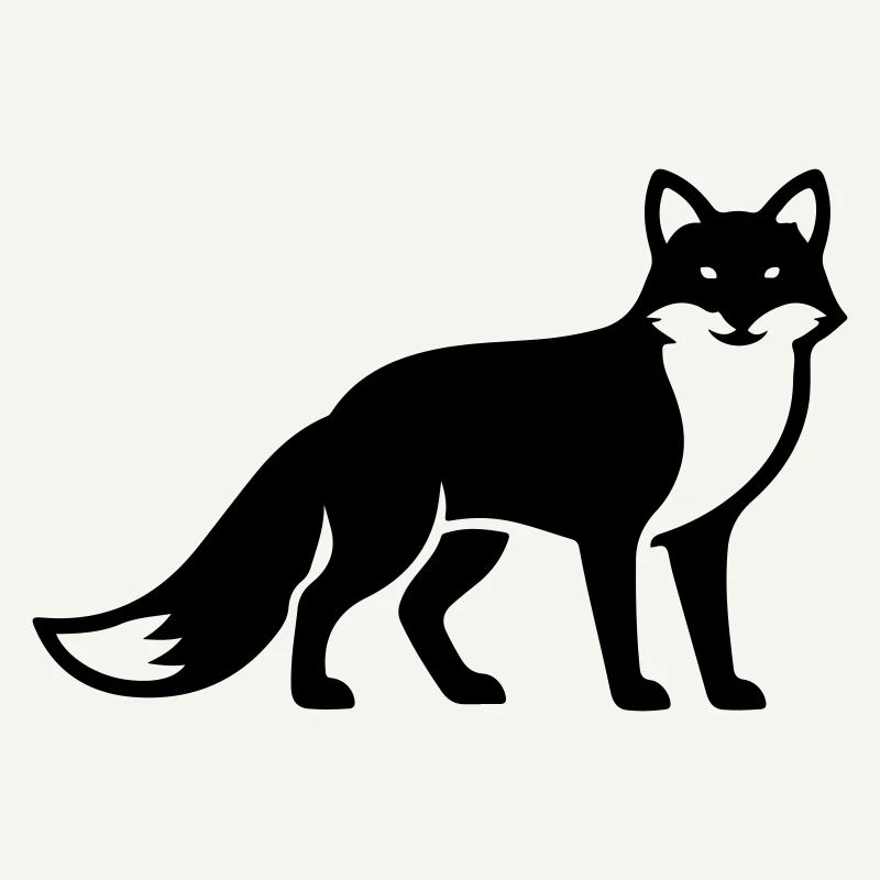 Fuchs Tier Silhouette