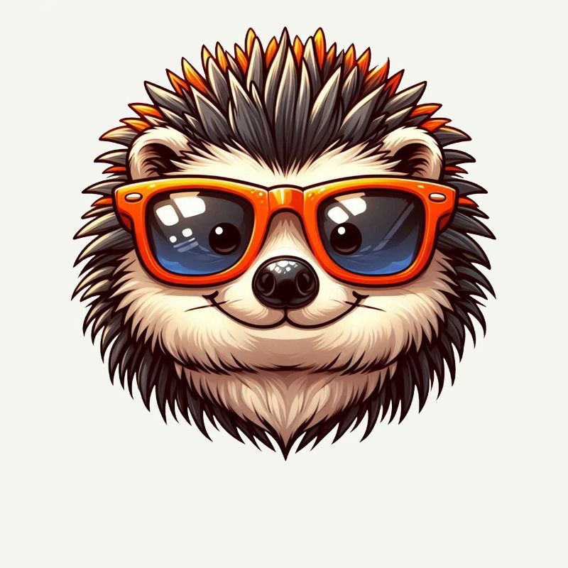 Igel Mit Sonnenbrille Igel Sarkasmus Tierliebhaber