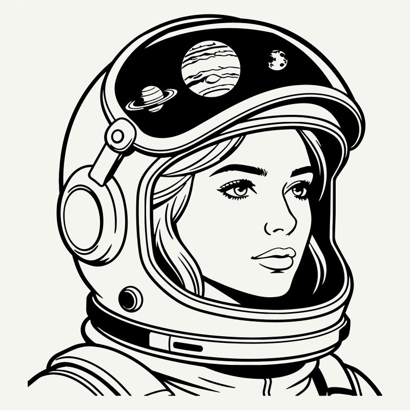Femme de l’espace