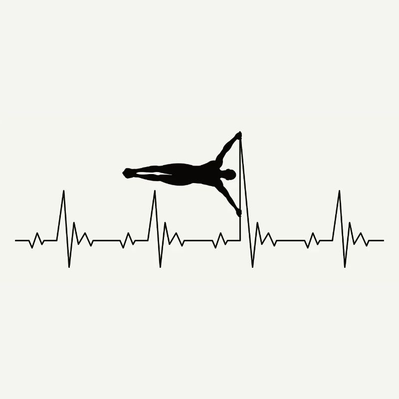 Calisthenics Human Flag Heartbeat Frequenz Puls