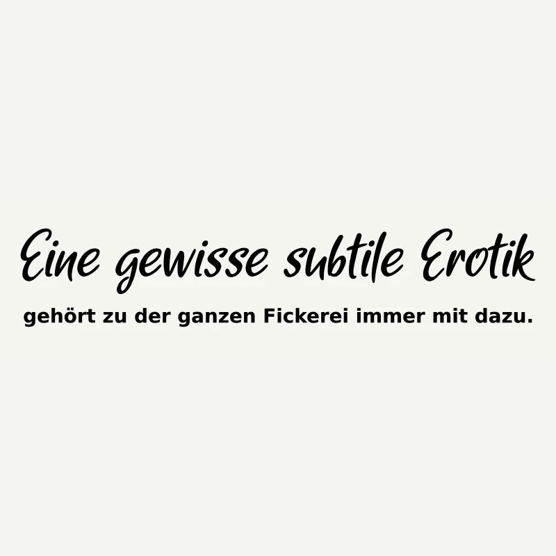 Un certain érotisme subtil
