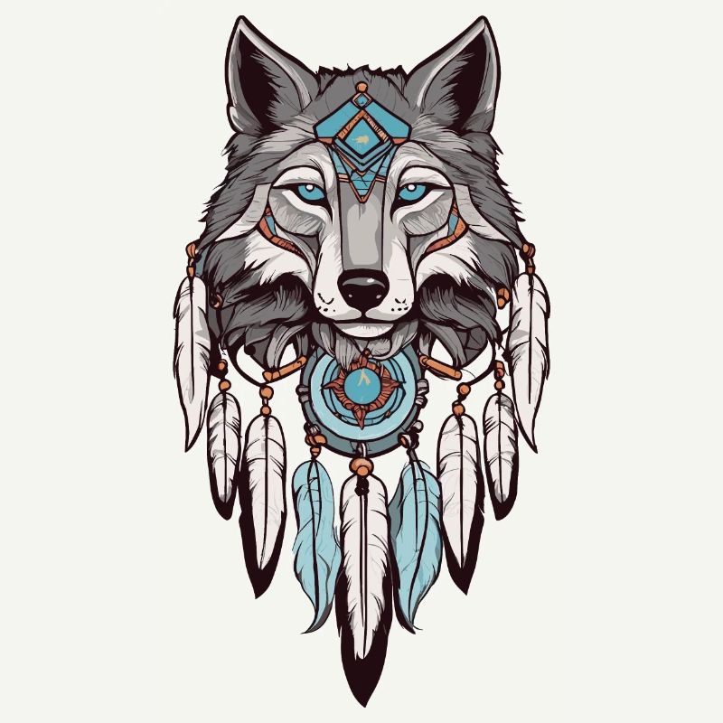 Wolf Traumfänger