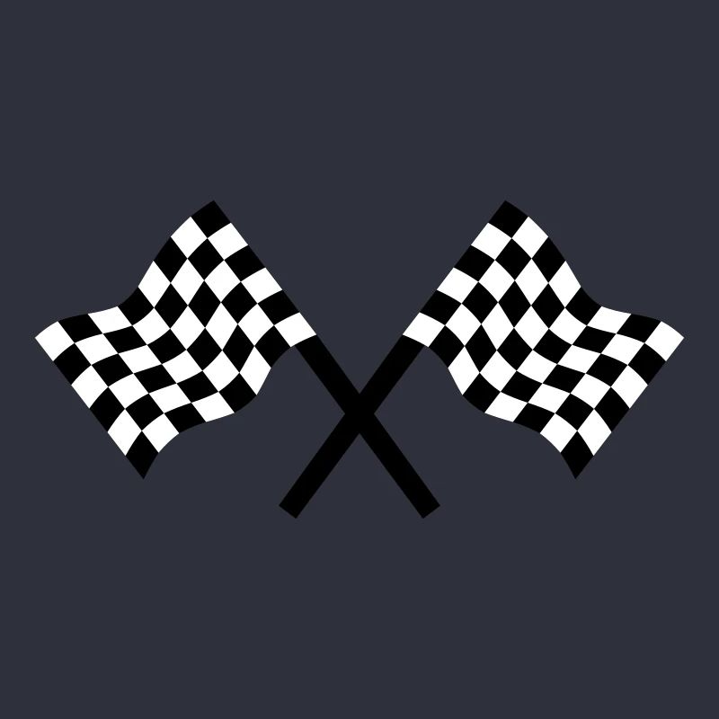 la course automobile, le pavillon, de commencer,