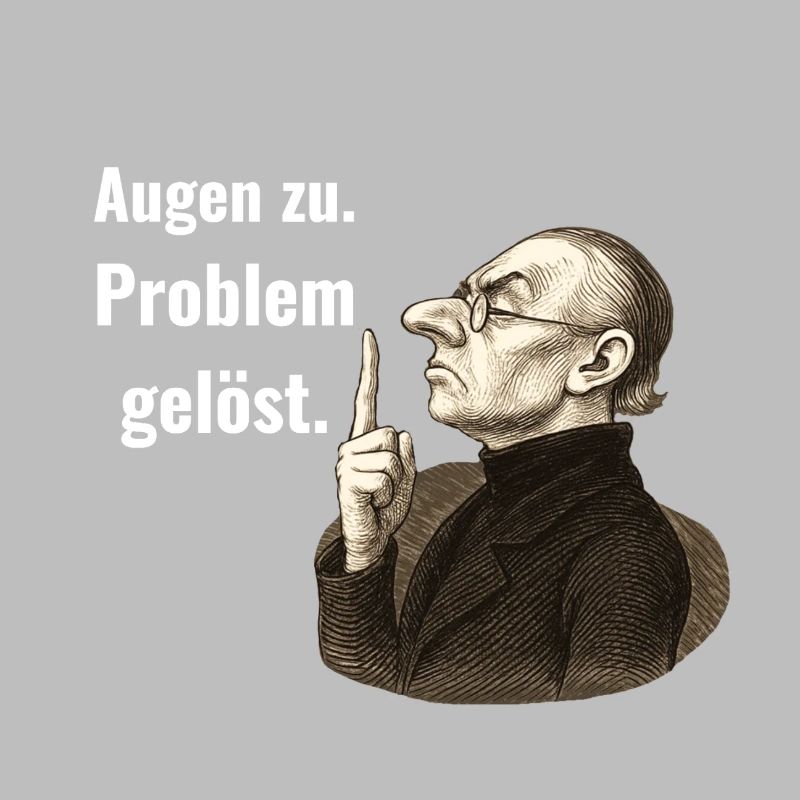 Close your eyes – problem solved.