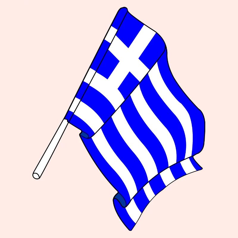 Drapeau de la Grèce