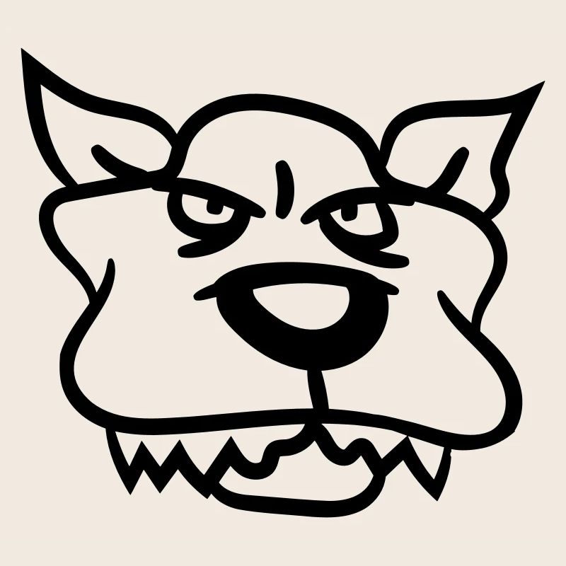 Dog, Monster, Evil, , Wolf, Sharp Teeth
