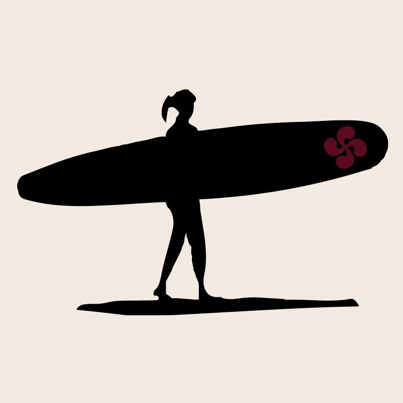 Surfeuse Croix Basque
