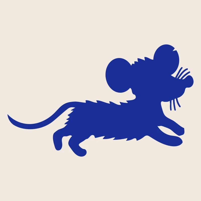 Mouse Mouse Running Small Rat Rodent Silhouette