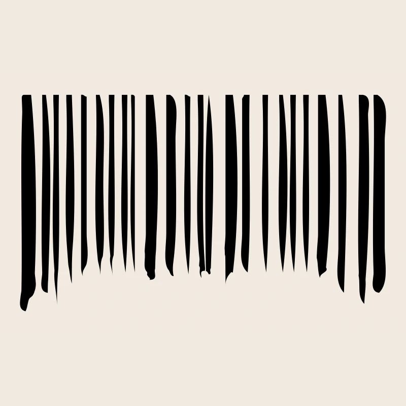 Barcode Strokes Lines Scribbled Barcode Scan
