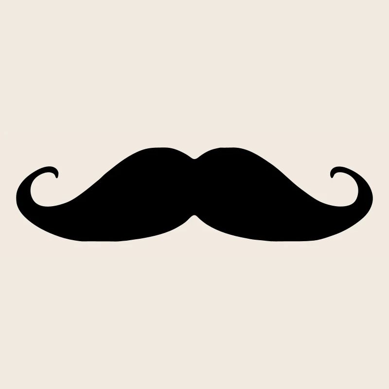 Handlebar mustache