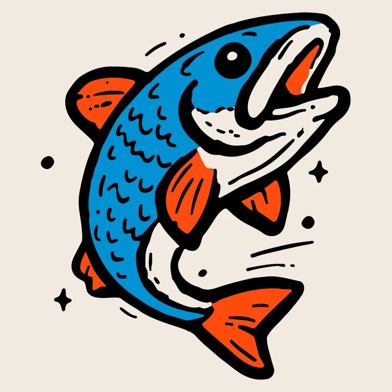 Blue fish