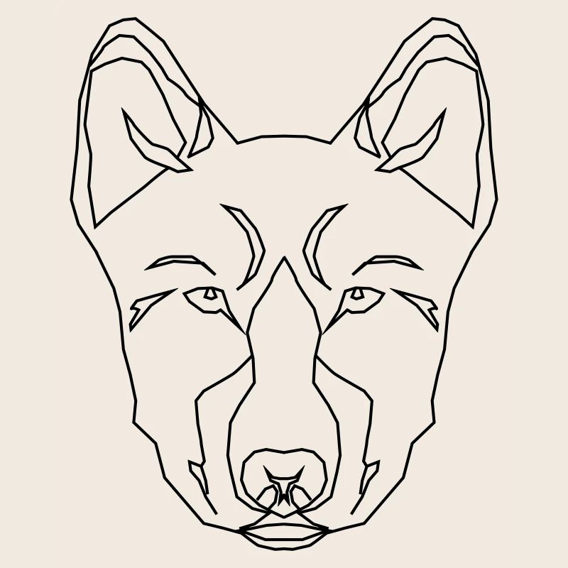 Stylized Dog