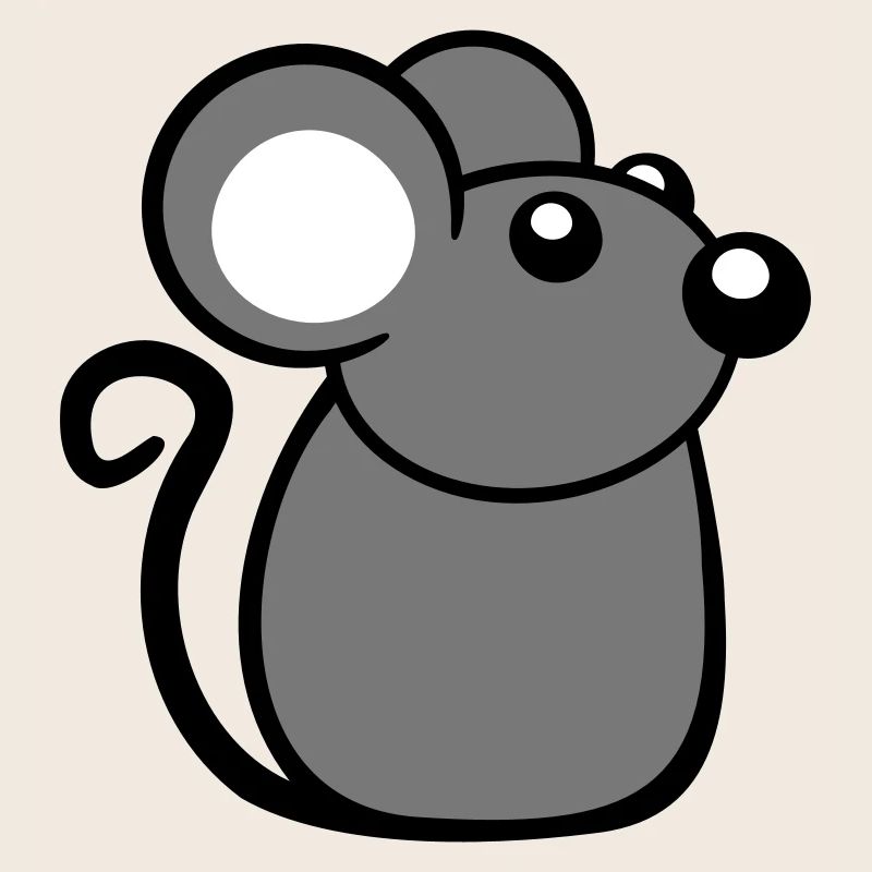 Mouse Mouse Cute Little Rat Rodent Friendly