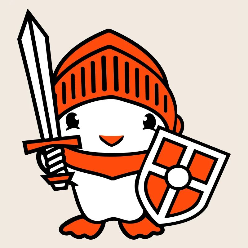 Duck Knight Armor Sword Shield Helmet Fighter