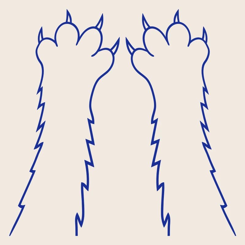 Cats, claws, paws, paws, sharp claws, scratching