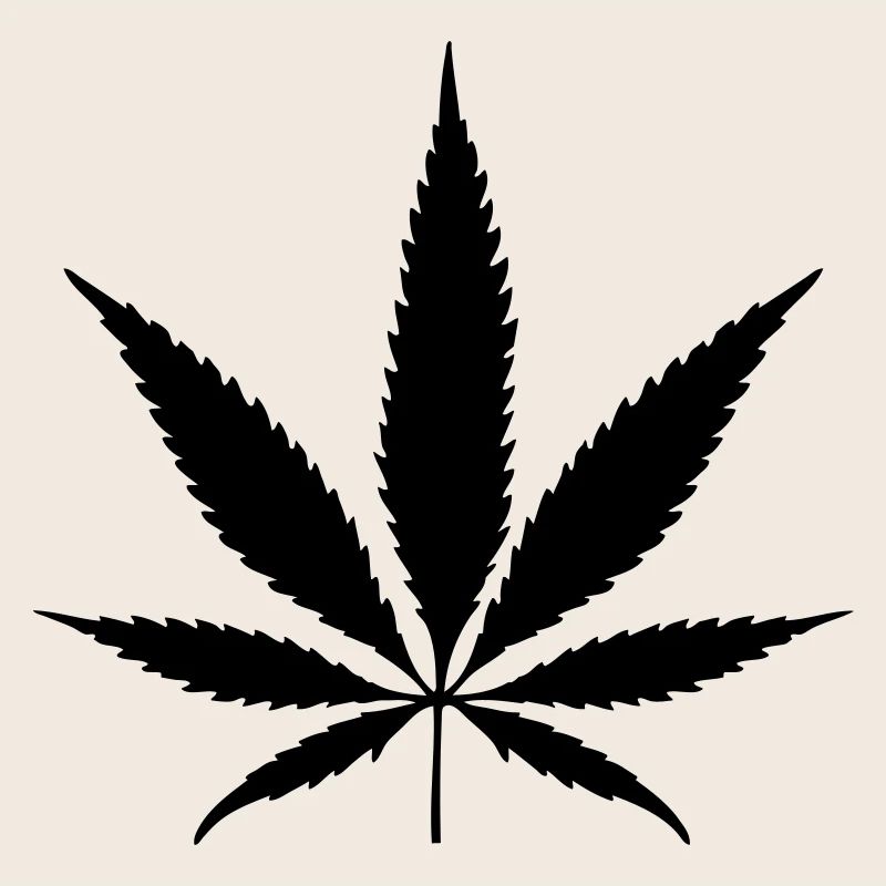 feuille de cannabis rasta