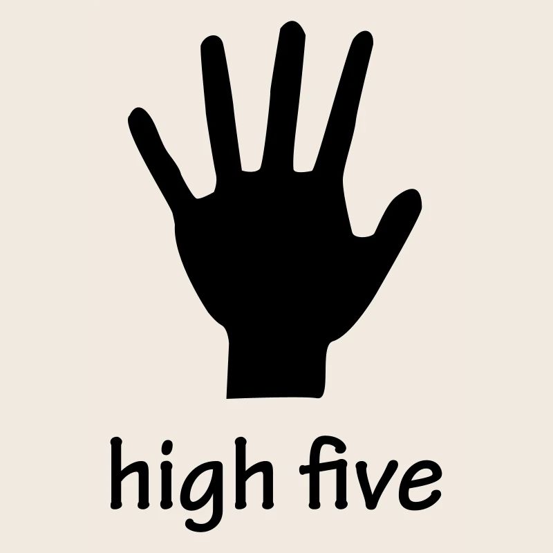 high five