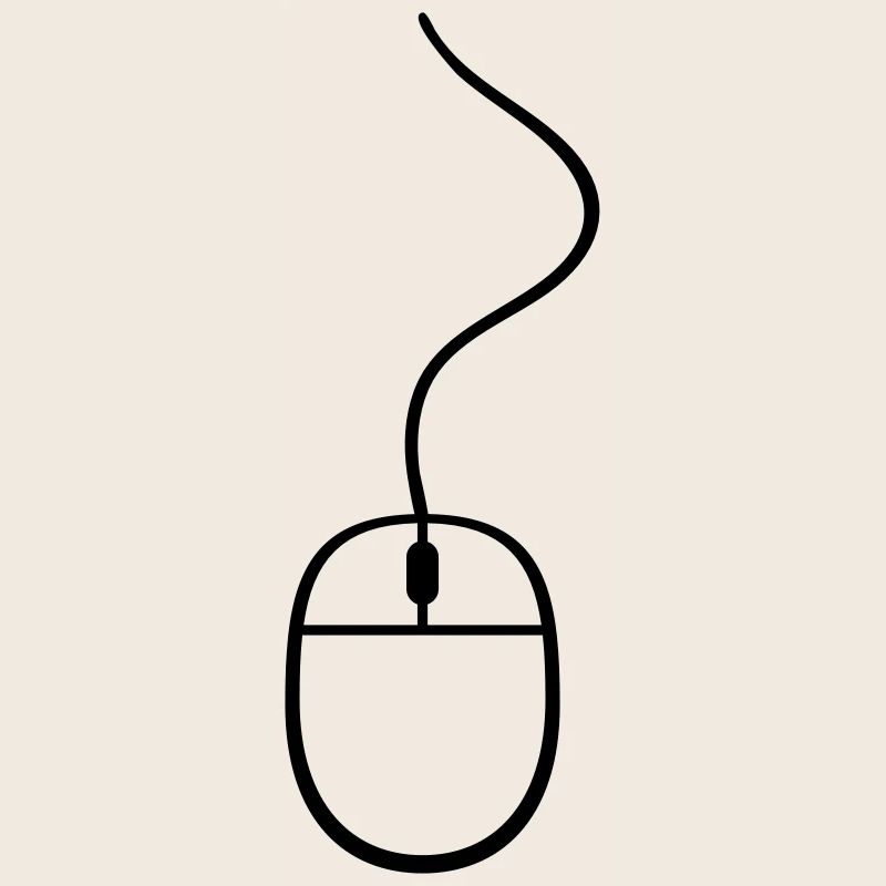 control mouse click computer cable pc computer onl