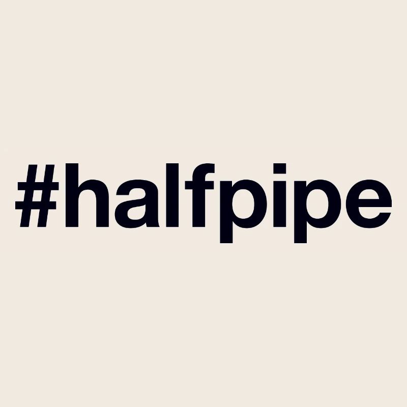 HALFPIPE Hashtag