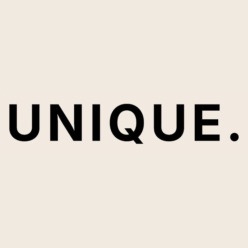 Unique - Soyez vous-même